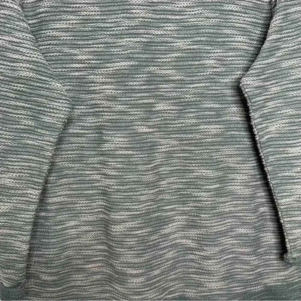 H&M Marled Sweatshirt Pullover Grey & Pink Size  Medium - Picture 16 of 16